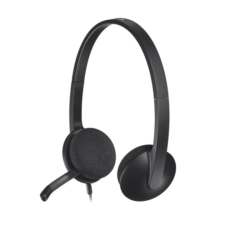 هدست USB لاجیتک اچ 340 Logitech H340 USB Connector Supra-aural Headset